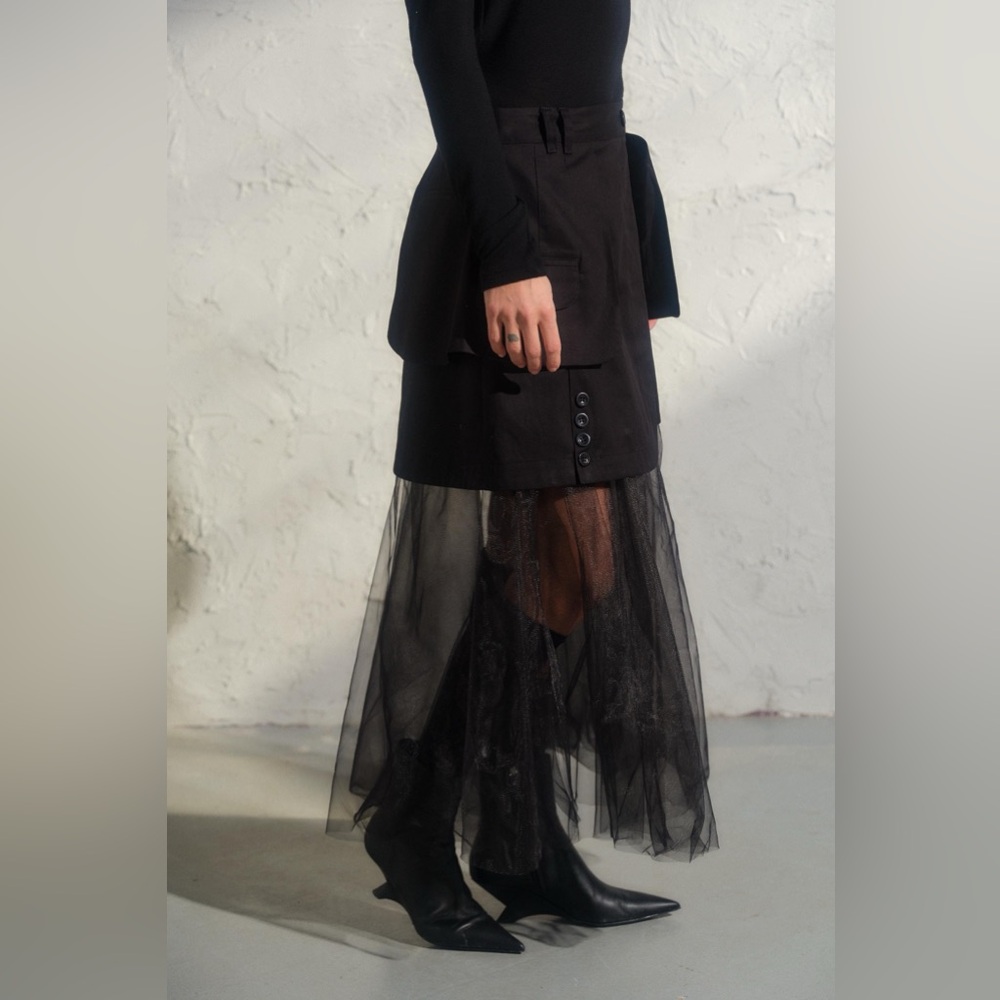Black Skirt Tulle